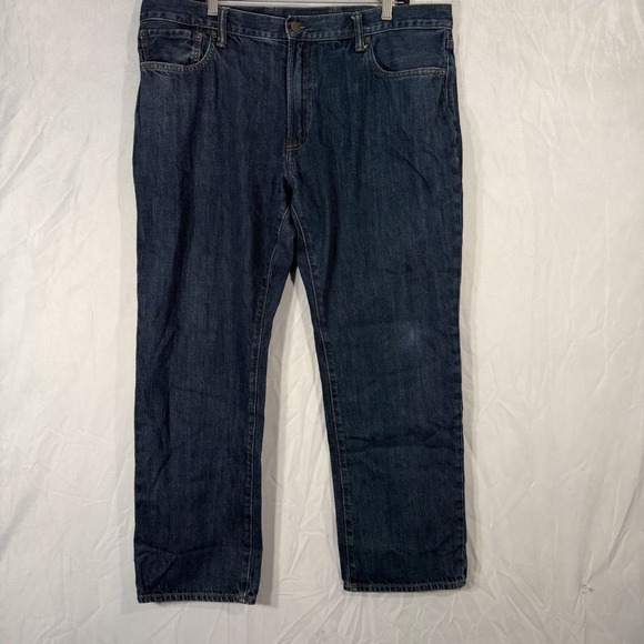 GAP Other - Gap Straight Fit Blue Jeans Men's Dark Wash Fits 38x30 Cotton Denim Pants